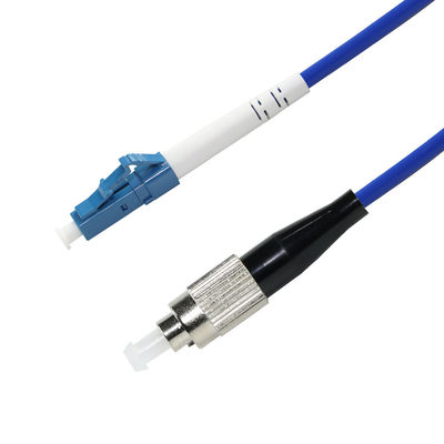 FC to LC Fiber Optic Patch Cable - Singlemode or Multimode Jumper Cord for Data Center and Telecom Use