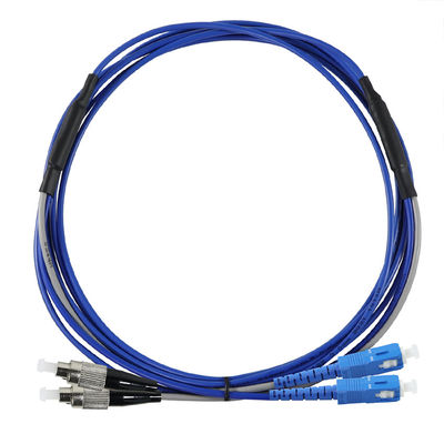 SC to FC Fiber Optic Patch Cable- Singlemode or Multimode Jumper for FTTH, ODF, Telecom, Data Center Applications