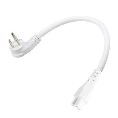 NEMA 5-15P to IEC C5 Cloverleaf Power Cord-3-Prong US AC Cable for Laptop Adapter, Notebook, Printer, 125V 10A