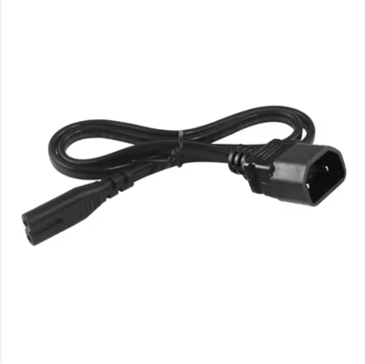 Right Angle C7 to C18 Power Cord Female to Female 10A 250V