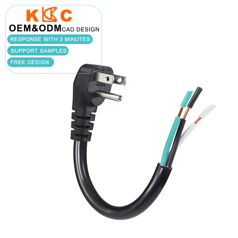 US 5-15P Male Connector to Prepared Wire Ends for Equipment, Appliance ...
