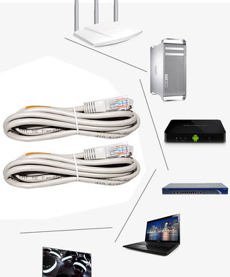 Long Rj45 Ethernet Communication Cable Cat 5 Cat5e Cat6 Patch Cord 6feet