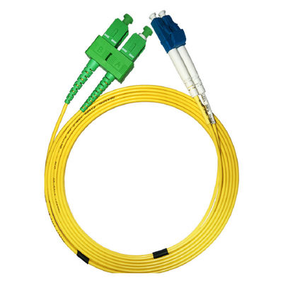 SC LC FC ST Fiber Optic Patch Cable 8 Core 1000m LSZH/PVC