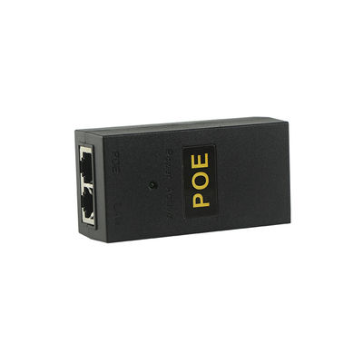 48V POE Injector Splitter with 2 Ethernet Ports 10/100/1000Mbps