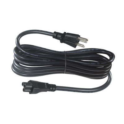 IEC5 Female End 3prong AC Electric Power Cord 14AWG NEMA 5-15P Plug To IEC 320 C5 Socket