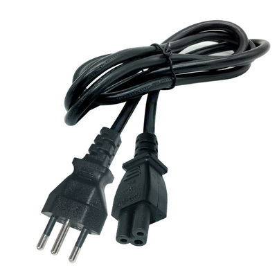 Brazilian 3 Pin Power Cord IEC C13 Connector 10A 250V