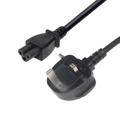 IP11 Home Appliance Power Cord 0.5m With 3 Core H05VV-F Cable 3*0.75/1.0/1.5mm2