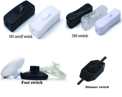 16AWG US Power Cord with E12 E14 E26 E27 Sockets