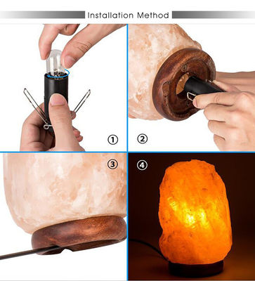 16AWG US Power Cable 2Prong Salt Lamp Power Cord With E12 E14 E26 E27
