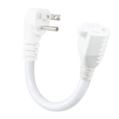 Us 5-15p To Nema 5-15r Female Plug Electric Power Cord For PC Power Supply 1FT 2FT