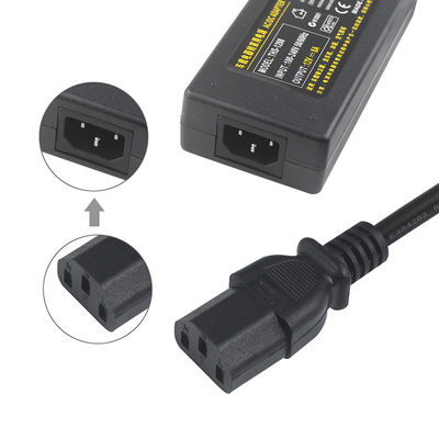10A IEC Female End C20 To C13 Electric Power Cord VDE 2 Ft Black Extension Cord