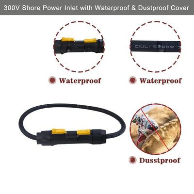Lockable PowerCon True1 Male To Female 20A Cable for Safe and Secure For Stage Light