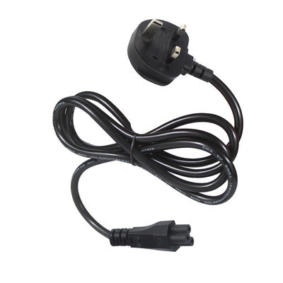 16A BS Standard Electric Power Cord With 3*1.5 Cable And Surge Protection To IEC C5