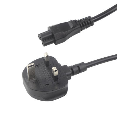 16A BS Standard Electric Power Cord With 3*1.5 Cable And Surge Protection To IEC C5