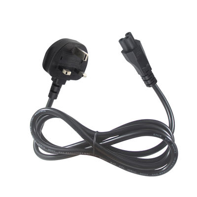 16A BS Standard Electric Power Cord With 3*1.5 Cable And Surge Protection To IEC C5