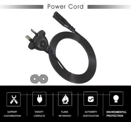 2.5A 250V C7 Plug Aus Saa Power Cord India Socket 16Amp Australia Power Cable