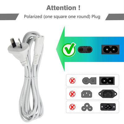 ROHS Standard Figure 8 2 Prong C7 Electric Power Cord 2Pin Ps5 Power Cable