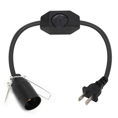 E27 Bulb Holder Outdoor Base Led Socket Light Lampholder with US Plug Waterproof
