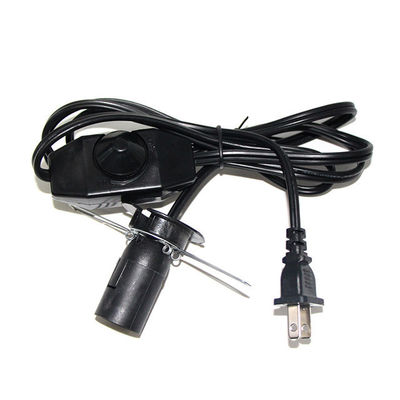 E27 Bulb Holder Outdoor Base Led Socket Light Lampholder with US Plug Waterproof
