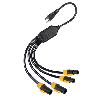 Standard 515P Sjow 16Awg True1 Connector 4 X Nac3fca Powercon Ac Nema Power Cord