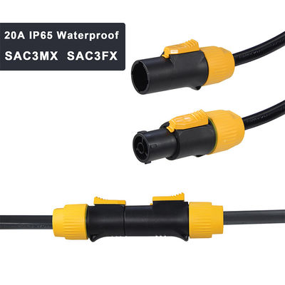 Standard 515P Sjow 16Awg True1 Connector 4 X Nac3fca Powercon Ac Nema Power Cord