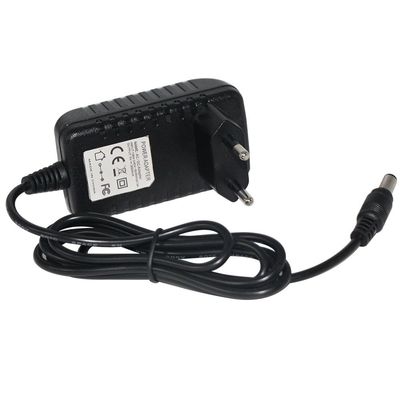 White 1m 24AWG 12W Wall Charger Kc 220V 1A Transformer Ac Dc 5.5*2.1mm Power Adapter 12V 2A 24W