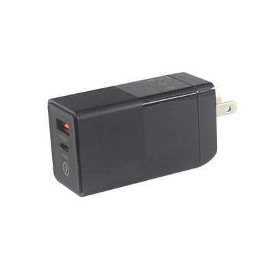 Portable Charging 65W 2 Ports Small PD Fast Charging Charger with GaN Gallium Nitride