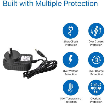 1A Adjustable 3-12V DVR Adaptor DC 12V 2A Output AC-DC Switching Power Adapter for CCTV