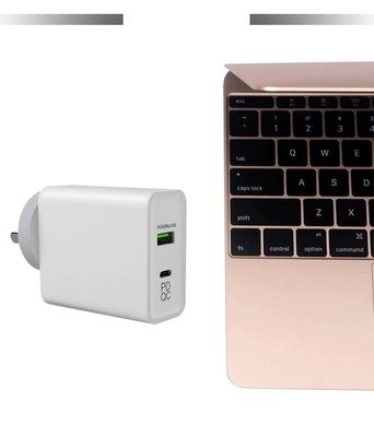 AC DC Power Supply adapter 65W Type-C with QC 3.0 and Wireless Charging AU SAA Approved 100-240V Input