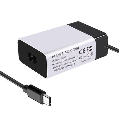 45W USB Type C PD Charger QC 3.0  5V 9V 15V 3A 20V 2.25A Laptop Power Adapter