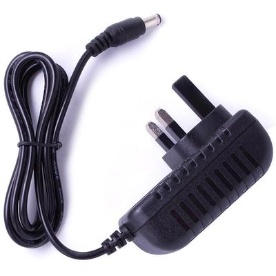 UK Plug 5V 3A DC Power Adapter with Multiple Output Plugs
