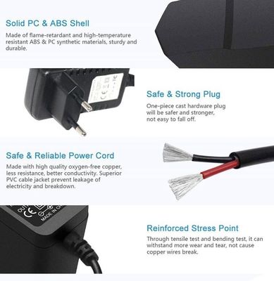 6V 1A EU Power Supply Adapter with Short Circuit Protection