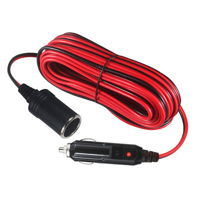 3ft 6ft 12ft Cigarette Lighter Extension Cord Male To Female For Car Charging