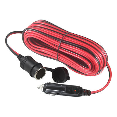 3ft 6ft 12ft Cigarette Lighter Extension Cord Male To Female For Car Charging