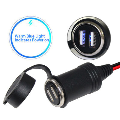 Low Voltage Solar Battery Cable Cigar Lighter Socket To SAE Charging Extension Wire