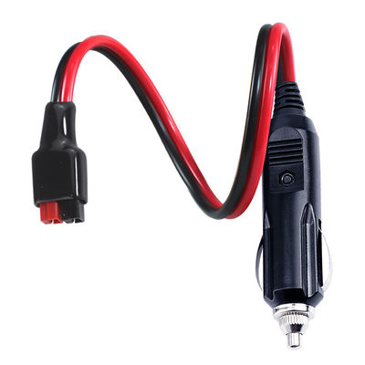 Solar Power Cable Cigarette Lighter Male To 15A Andersons Plug Solar Panel Power Cable