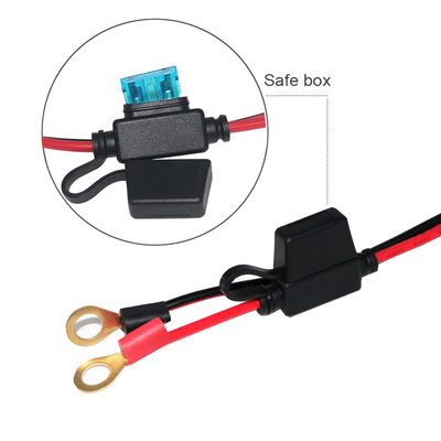 10A 2 Pin SAE Charger To Eyelet Terminal Solar Power Cable  2ft Low Voltage