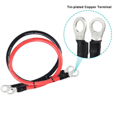 Customized 14AWG Car Battery Chargimg Extension Cable Wire O Ring Terminal