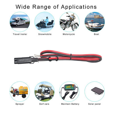 STP-2 18/16AWG SAE To Tinned Stripped Solar Power Cable 12V
