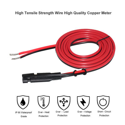 STP-2 18/16AWG SAE To Tinned Stripped Solar Power Cable 12V