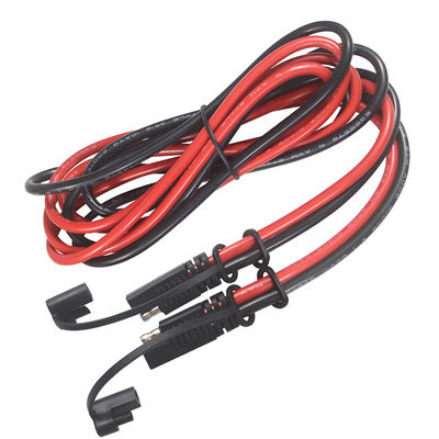12V 24V SAE 2Pin Solar Power Cable Quick Disconnect Release Plug With PVC Jacket