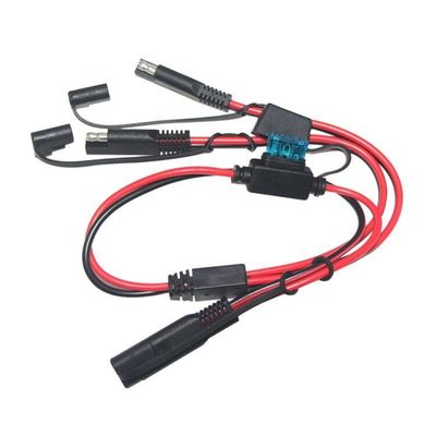 12V 24V SAE 2Pin Solar Power Cable Quick Disconnect Release Plug With PVC Jacket