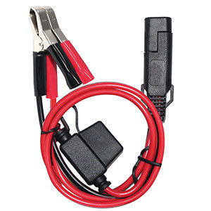 1.5m 5A Fused Alligator Clips To Dc  SAE Battery Cable Warterproof