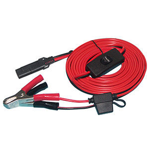 1.5m 5A Fused Alligator Clips To Dc  SAE Battery Cable Warterproof