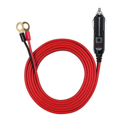 Customization 10A Custom Car Cigarette Lighter Aux Cable 2 Ports Charging