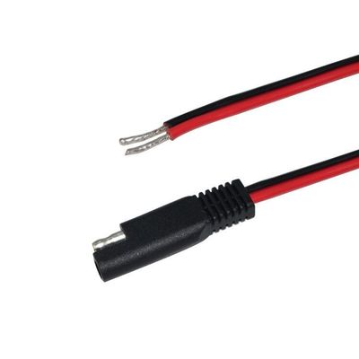 DIY Automotive Solar SAE Extension Cable 18AWG 2 Pin Quick Disconnect
