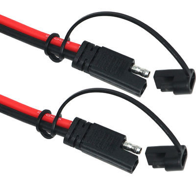 12V 24V SPT-2 10AWG 2Pin SAE Quick Disconnect Extension Cable For Automotive Power