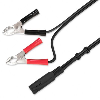 SAE To Alligator Clips Solar Power Cable 2Pin Connector 1.5ft Length