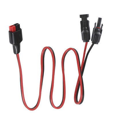 IP67  VDE RV Solar Power Cable PV Solar Connector To Goal Zero Unipolar Plug