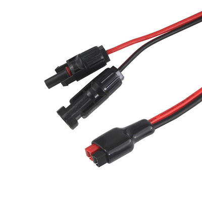 IP67  VDE RV Solar Power Cable PV Solar Connector To Goal Zero Unipolar Plug